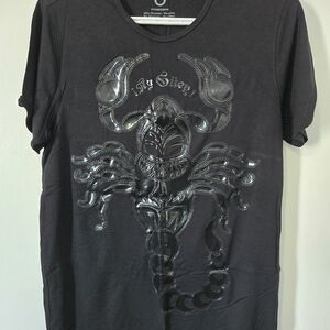 Vince Charcoal Scorpion Graphic Men's Tee